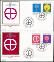 International Eucharistic Congress, Seoul set 2 FDC Nemzetközi Eucharisztikus Kongresszus, Szöul sor...