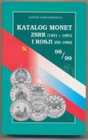 Janusz Parchimowicz: Katalog Monet ZSRR (1921-1991) i Rosji (od 1992), Szczecin 1998. Újszerű állapotban