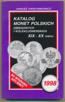 Janusz Parchimowicz: Katalog Monet Polskich, Szczecin 1998. Használt, jó állapotban