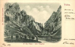 1899 Vrátna, Vág völgye / Vratna dolina
