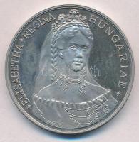 Kelemen Kristóf (1922-2001) 1987. "MÉE / Erzsébet királyné születésének emlékére" fém emlé...