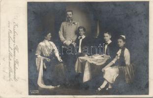 Franz Ferdinand and his family Photo