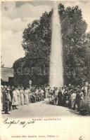 Ránkfüred, Ránkherlány, Herlany; szökőkút / fountain