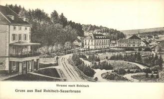 Rogaska Slatina, Rohitsch-Sauerbrunn; Strasse nach Rohitsch / road to Rogaska