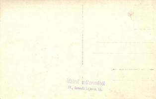 Első világháborús budapesti katonai kórház orvossal és önkéntes nővérekkel. csoportkép / WWI militar...