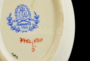 Herendi Viktória mintás kis tálka, kézzel festett, jelzett, hibátlan, 7,5×6 cm