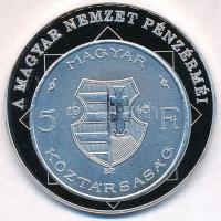 DN "A magyar nemzet pénzérméi - A forint rendszer bevezetése 1946-1948" Ag emlékérem tanús...