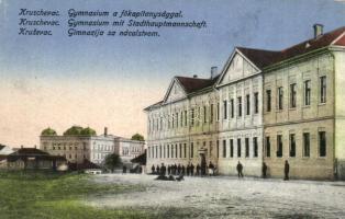 Krusevac, Kruschevac; gimnázium és főkapitányság / Gimnazija sa nacalstvom / grammar school with Headquarters