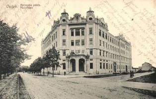 Eszék, Esseg, Osijek; Postapalota / Postanska palaca / postal palace  (EK)