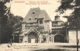 Budapest XIV. Ős-Budavára fő kapuja (EK)