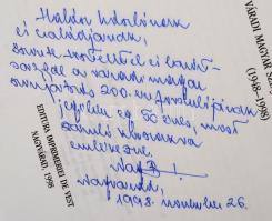 Nagy Béla: 50 év az állam tenyerén. A váradi magyar színjátszás képeskönyve (1948-1998.) Nagyvárad, ...