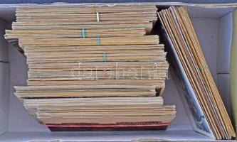 Kb. 298 db RÉGI olasz városképes lap dobozban / Cca. 298 pre-1945 Italian town-view postcards in a b...