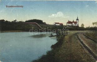 Enyedszentkirály, Königsdorf, Sancrai; Bánffy kastély. Földes Ede kiadása / castle (EK)