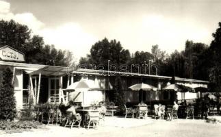 Siófok - 8 db modern képeslap; üdülő, Lido, Európa, Balaton és Napfény szállók, motel