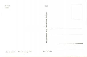 Siófok - 8 db modern képeslap; üdülő, Lido, Európa, Balaton és Napfény szállók, motel