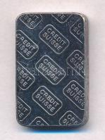 Svájc DN "Credit Suisse" befektetési ezüsttömb (10g/0.999/15x25mm) T:2 patina
Switzerland...