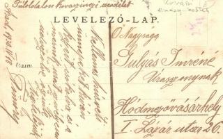 1930 Kovászi, Kovaszinc, Covasint; Almásy kastély hintóval / castle with chariot. photo