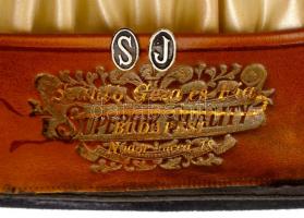 Buckley&Sons férfi keménykalap, Szántó Géza és Fia Budapest, belső méret: 19×15,5 cm