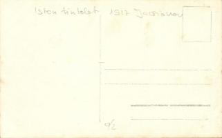 1917 Jassionov (Galícia), tábori istentisztelet / WWI K.u.k. military, camp worship. photo