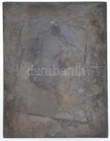 1948. "Palotás Péter - 1948-1958 10 év emlékére - A szurkolók" fém plakett, rajta kis &quo...