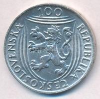 Csehszlovákia 1951. 100K Ag "Klement Gottwald" T:1-
Czechoslovakia 1951. 100 Korun Ag &qu...