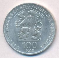 Csehszlovákia 1974. 100K Ag "Bedrich Smetana születésének 150. évfordulója" T:1-
Czechosl...