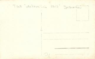 1917 Jassionov (Galícia), tisztek dekorálása / WWI K.u.k. military, awarding of the officers. photo