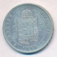 1878KB 1Ft Ag "Ferenc József / Középcímer" Körmöcbánya T:2,2-
Adamo M15