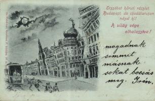 Budapest VIII. Erzsébet krt Litho