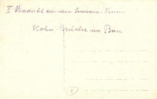 Első világháborús osztrák-magyar katonai lap. felrobbantott viadukt újjáépítése / WWI K.u.K. militar...