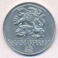 Csehszlovákia 1969. 25K Ag "A szlovák felkelés 25. évfordulója" T:1-
Czechoslovakia 1969....