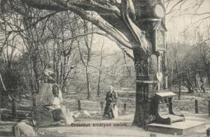 Budapest XII. János hegy Erzsébet királyné emlék