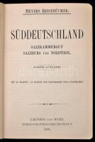 Süddeutschland. Salzkammergut, Salzburg und Nordtirol. Meyers Reisebücher. Leipzig-Wien, 1901, Bibli...