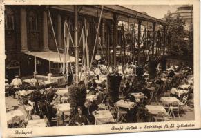 Budapest Széchényi fürdő sörözője