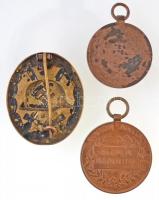 1898. "Jubileumi Emlékérem Fegyveres Erő Számára / Signum memoriae (AVSTR)" Br kitüntetés ...