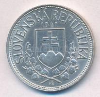 Szlovákia 1941. 20K Ag "Cirill és Metód" T:1-,2
Slovakia 1941. 20 Korun Ag "St. Kyri...