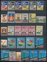 1927-1938 A Budapesti Ipari Vásárokról készült  reklámkiadványok (52 db)