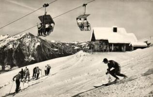 2 db MODERN sípálya / 2 modern ski slopes; Sesselbahn Beatenberg-Niederhorn, Meinerzhagen im Sauerland