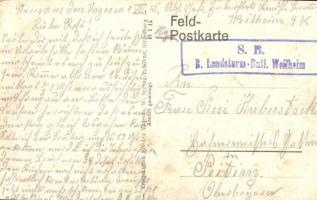 2 db RÉGI katonai térképes motívumlap bélyegzésekkel / 2 pre-1945 military map motive cards with sta...