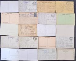 30 db főleg RÉGI külföldi városképes lap vegyes minőségben / 30 mostly pre-1945 European town-view p...