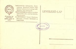 Mienk a ma, gyermekeinké a holnap. Generali Triesti Általános Biztosító Társulat reklámlapja / Insur...