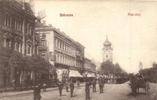 Debrecen, Piac utca, biztosító társaság