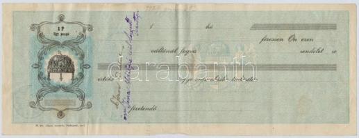 1927-1931. 5db részben kitöltött váltó, bélyegzésekkel, illetékbélyegekkel, egyik lyukasztással érvé...