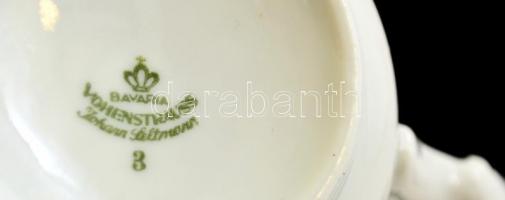 I. világháborús propaganda porcelán kakaós csésze. Bavaria Hohenstrauss, festett porcelán. Hibátlan,...