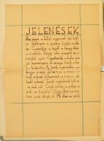 Iparművészet - kézzel írt betűminták Schöberl Magdolnától