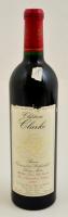 Chateau Clarke 1998 bontatlan palack francia bordói vörösbor / French red wine