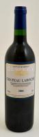 Chateau Laroche 2002 bontatlan palack francia bordói vörösbor / French red wine