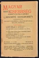1933-1935 Magyar Kisebbség. Nemzetpolitikai Szemle 19 száma, (XII. évf. 3-4., XIV. évf. 9-12.,15-22....