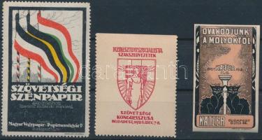 1900-1924 3 klf levélzáró