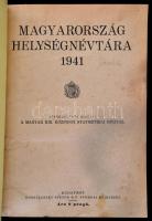 Magyarország helységnévtára 1941.+1. Pótfüzet. Szerk.: Magyar Királyi Központi Statisztikai Hivatal....